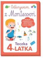 Okładka książki Odkrywam z Montessori Teczka 4-latka