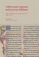 Okładka książki Odkrywanie tajemnic polszczyzny biblijnej