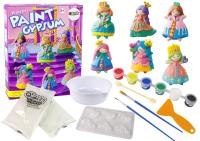 Opakowanie Odlewy gipsowe do malowania Księżniczki