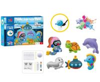 Opakowanie Odlewy gipsowe podwodny świat