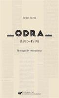 Okładka książki Odra (19451950). Monografia czasopisma