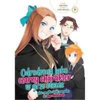 Odrodzona jako Czarny charakter w Grze Otome 9. Autor: Nami Hidaka, Satoru Yamaguchi. SmakLiter.pl Okładka książki Odrodzona jako Czarny charakter w Grze Otome 9