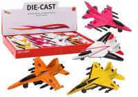 Odrzutowiec myśliwiec z napędem frykcyjnym MIX. Wydawca: Leantoys. SmakLiter.pl Opakowanie Odrzutowiec myśliwiec z napędem frykcyjnym MIX