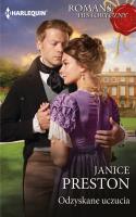 Odyskane uczucia. Autor: Preston Janice. SmakLiter.pl Okładka książki Odyskane uczucia