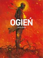 Ogień. Autor: Rubin David. SmakLiter.pl Okładka książki Ogień