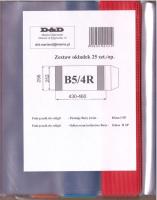 Opakowanie Okładka książkowa regulowana B5/4R (25szt) D&D