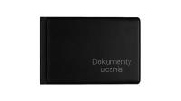 Opakowanie Okładka na dokumenty ucznia małe czarna