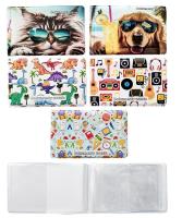 Opakowanie Okładka na dokumenty ucznia z nadrukiem MIX