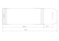 Opakowanie Okładka regulowana 220x580mm (50szt)