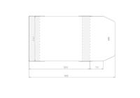 Opakowanie Okładka regulowana 242x400mm (50szt)