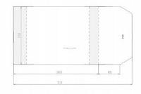 Opakowanie Okładka regulowana 250x450mm (50szt)