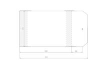 Opakowanie Okładka regulowana 270x470mm (50szt)