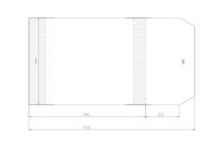 Opakowanie Okładka regulowana 300x510mm (50szt)