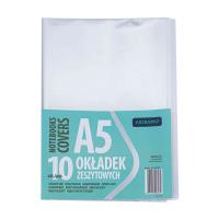 Okładka zeszytowa A5 bezbarwna (10szt) ASTRAPAP. Wydawca: ASTRA papiernicze. SmakLiter.pl Opakowanie Okładka zeszytowa A5 bezbarwna (10szt) ASTRAPAP