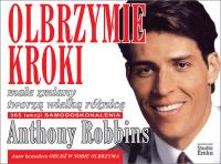 Olbrzymie kroki wyd. 2024. Autor: Anthony Robbins. SmakLiter.pl Okładka książki Olbrzymie kroki wyd. 2024