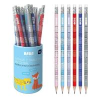Ołówek HB z tabliczką mnożenia Bebe Kids (36szt). Wydawca: INTERDRUK. SmakLiter.pl Opakowanie Ołówek HB z tabliczką mnożenia Bebe Kids (36szt)