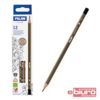 Opakowanie Ołówek trójkątny 4B 12szt MILAN