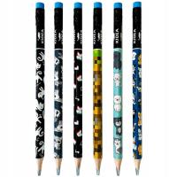 Opakowanie Ołówek trójkątny gruby z nadrukiem KIDEA