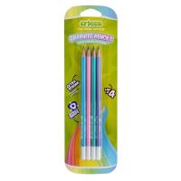 Ołówek trójkątny pastel HB 4szt. CRICCO. Wydawca: Cricco. SmakLiter.pl Opakowanie Ołówek trójkątny pastel HB 4szt. CRICCO