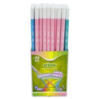 Ołówek trójkątny pastel HB (72szt) CRICCO. Wydawca: Cricco. SmakLiter.pl Opakowanie Ołówek trójkątny pastel HB (72szt) CRICCO