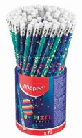 Opakowanie Ołówek z gumką Pixel HB w kubku (72szt) MAPED