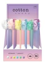Opakowanie Ołówek z pomponem Cotton Candy (36szt)