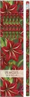 Opakowanie Ołówki ozdobne gwiazda betlejemska 6 sztuk