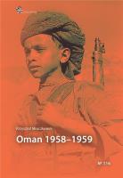 Oman 19581959. Autor: Krzysztof Mroczkowski. SmakLiter.pl Okładka książki Oman 19581959