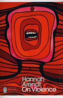On Violence. Autor: Hannah Arendt. SmakLiter.pl Okładka książki On Violence