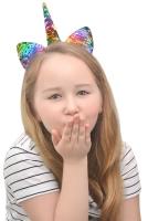 Opakowanie Opaska jednorożec disco (z cekinami dwustronnymi)