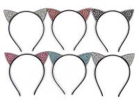 Opaska na włosy - uszy brokatowe. Wydawca: ADAR. SmakLiter.pl Opakowanie Opaska na włosy - uszy brokatowe