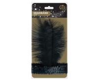 Opakowanie Opaska Retro Kabaret czarna