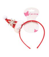 Opaska z czapką Mikołaja. Wydawca: Coralico. SmakLiter.pl Opakowanie Opaska z czapką Mikołaja