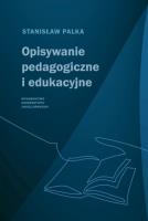Okładka książki Opisywanie pedagogiczne i edukacyjne