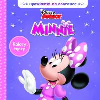 Okładka książki Opowiastki na dobranoc. Disney Minnie. Kolor tęczy