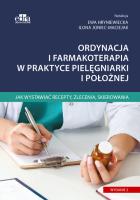 Ordynacja i farmakoterapia w praktyce pielęgniarki i położnej. Wydawca: Edra Urban & Partner. SmakLiter.pl Opakowanie Ordynacja i farmakoterapia w praktyce pielęgniarki i położnej