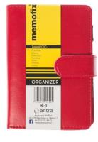 Opakowanie Organizer Memofix A6 K 3 czerwony
