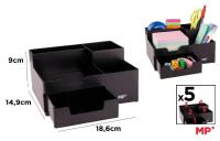 Opakowanie Organizer na biurko z szufladką czarny