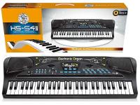 Opakowanie Organki 54 klawisze z mikrofonem i ładowarką USB