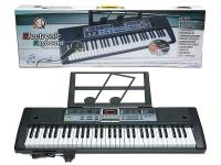 Organki 61 klawiszy z mikrofonem. Wydawca: ADAR. SmakLiter.pl Opakowanie Organki 61 klawiszy z mikrofonem