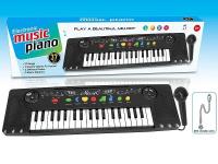 Opakowanie Organki z mikrofonem o ładowarką USB