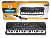 Organy 54 klawisze na baterie z mikrofonem. Wydawca: ADAR. SmakLiter.pl Opakowanie Organy 54 klawisze na baterie z mikrofonem