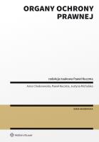 Okładka książki Organy ochrony prawnej