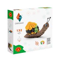 Origami 3D - Ślimak ALEX. Wydawca: Alexander. SmakLiter.pl Opakowanie Origami 3D - Ślimak ALEX