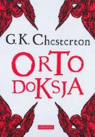Ortodoksja w.2. Autor: G.K. Chesterton. SmakLiter.pl Okładka książki Ortodoksja w.2