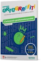 Ortograffiti. Ćwiczenia grafomotoryczne 13-18 lat. Autor: Studnicka Jolanta. SmakLiter.pl Okładka książki Ortograffiti. Ćwiczenia grafomotoryczne 13-18 lat