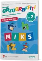 Okładka książki Ortograffiti Miks poziom średnio zaawansowany część 2 klasy IV-VI