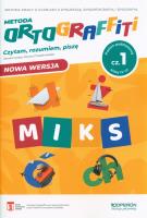 Ortograffiti SP 4-6 MIKS ZP cz.1. Autor: Chwastniewska Danuta, Renata Czabaj. SmakLiter.pl Okładka książki Ortograffiti SP 4-6 MIKS ZP cz.1