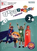 Ortograffiti z Bratkiem 2 zeszyt ćw. 2 OPERON. Autor: Mańkowska Izabela, Rożyńska Małgorzata. SmakLiter.pl Okładka książki Ortograffiti z Bratkiem 2 zeszyt ćw. 2 OPERON