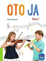 Okładka książki Oto ja SP 1 Karty muzyczne + zakładka